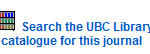 EBSCOhost Databases : Now able do a search for a Journal in the UBC Catalogue